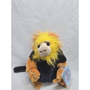 GANZ Webkinz Golden Lion Tamarin HM666 Plush Stuffed Animal Sealed Code